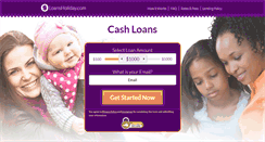Desktop Screenshot of loansholiday.com